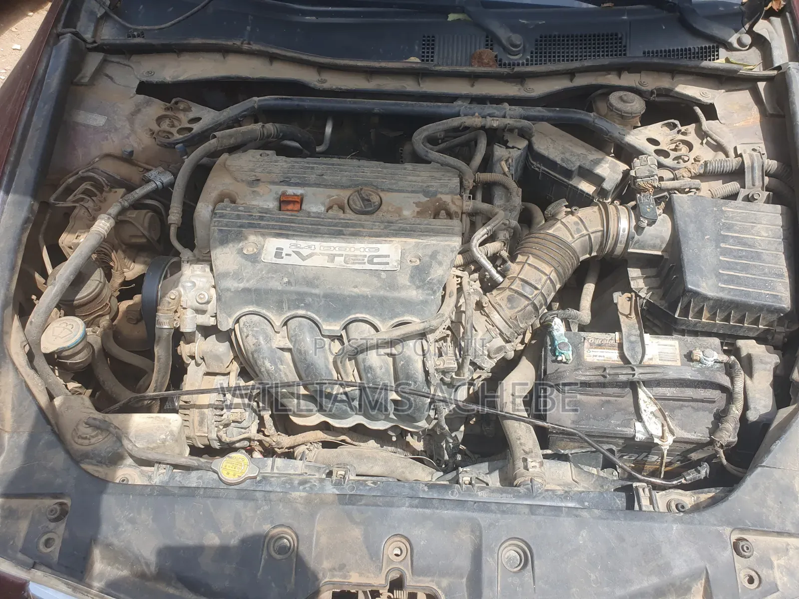Honda Accord 2008 Red