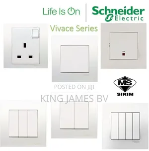Vivace Schneider Switches and Sockets