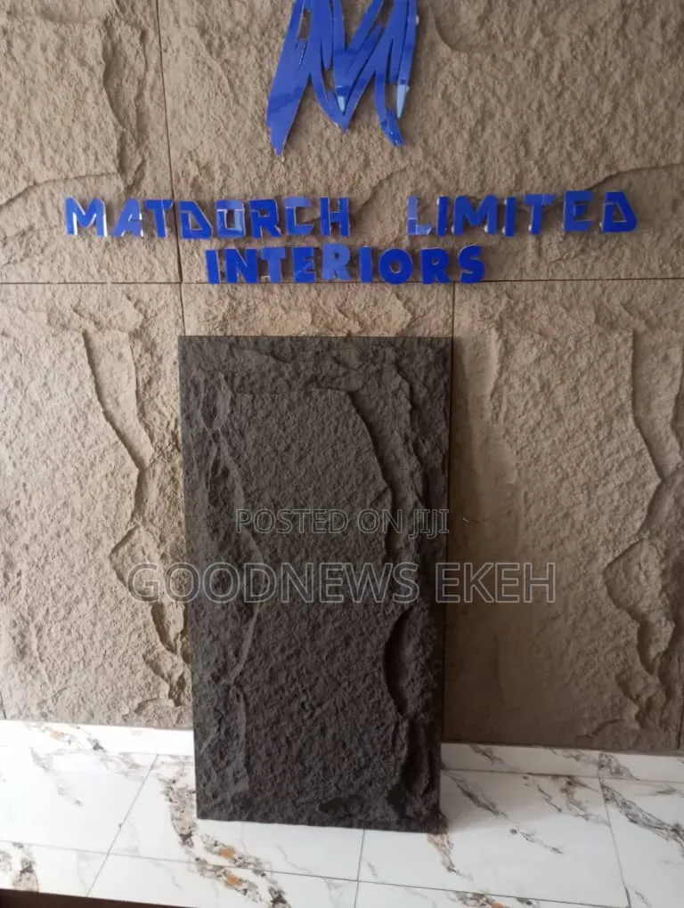 Wall 3d Rocky Pu Stone Panel