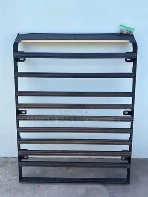 Heavy-Duty Toyota Tacoma Slimline Roof Rack Platform With Led Light
