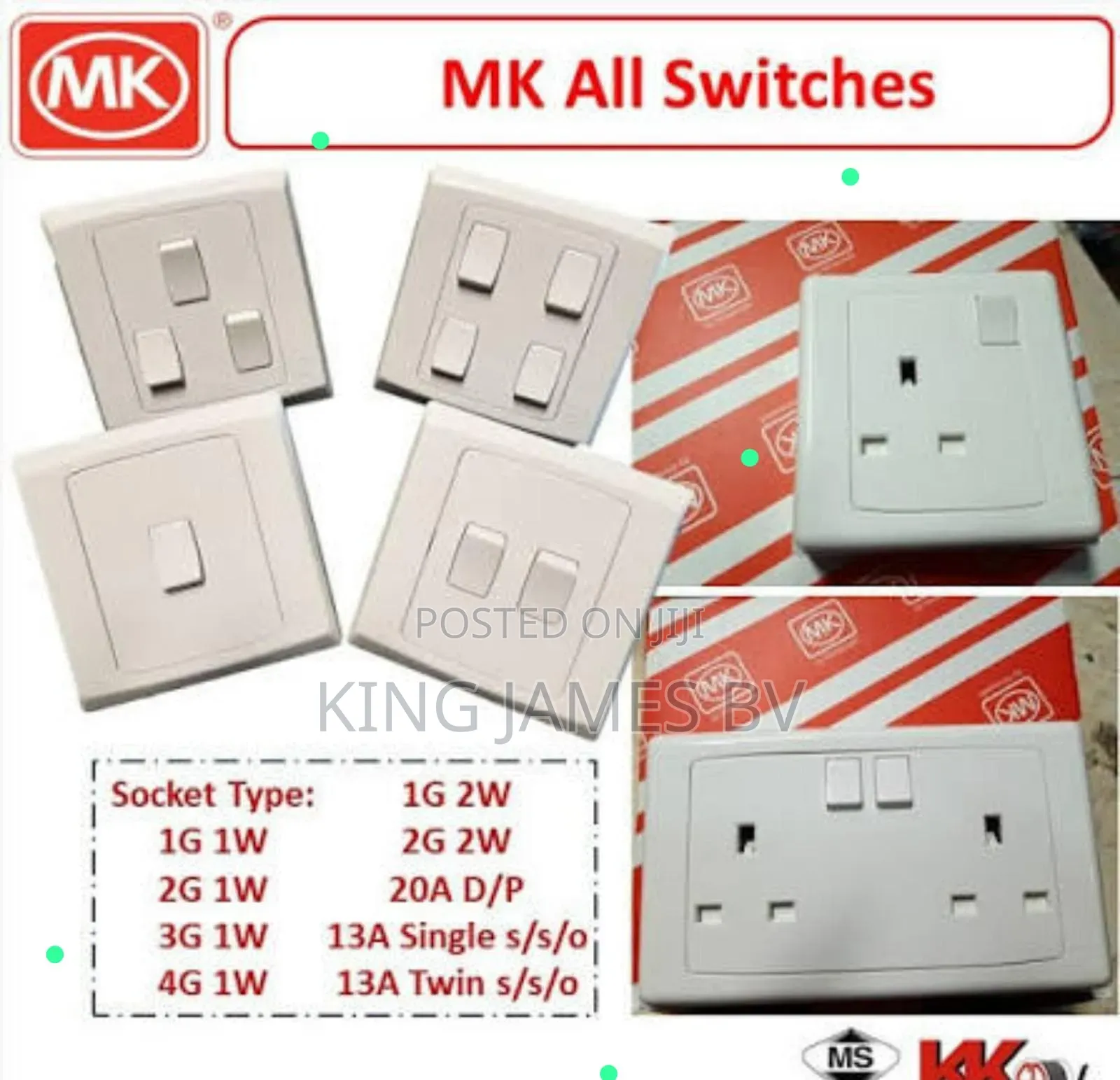 Mk Switches and Sockets Series