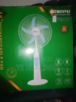 Electronic Solar Fan Cwolves