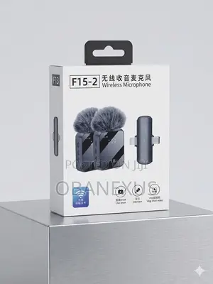 F15-2 Dual Wireless Microphone for iPhone Type-C Android