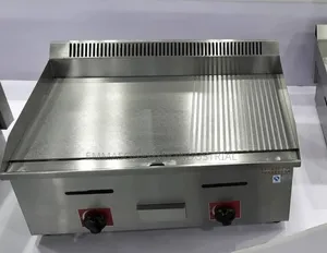 Gas Griddle Rough and Smooth Surface