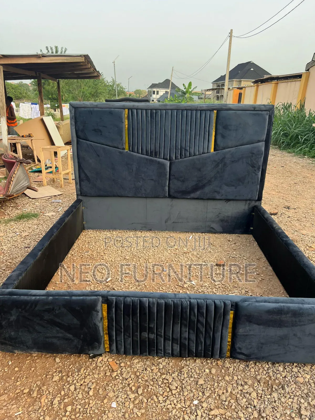 Padded 6by6 Bedframe