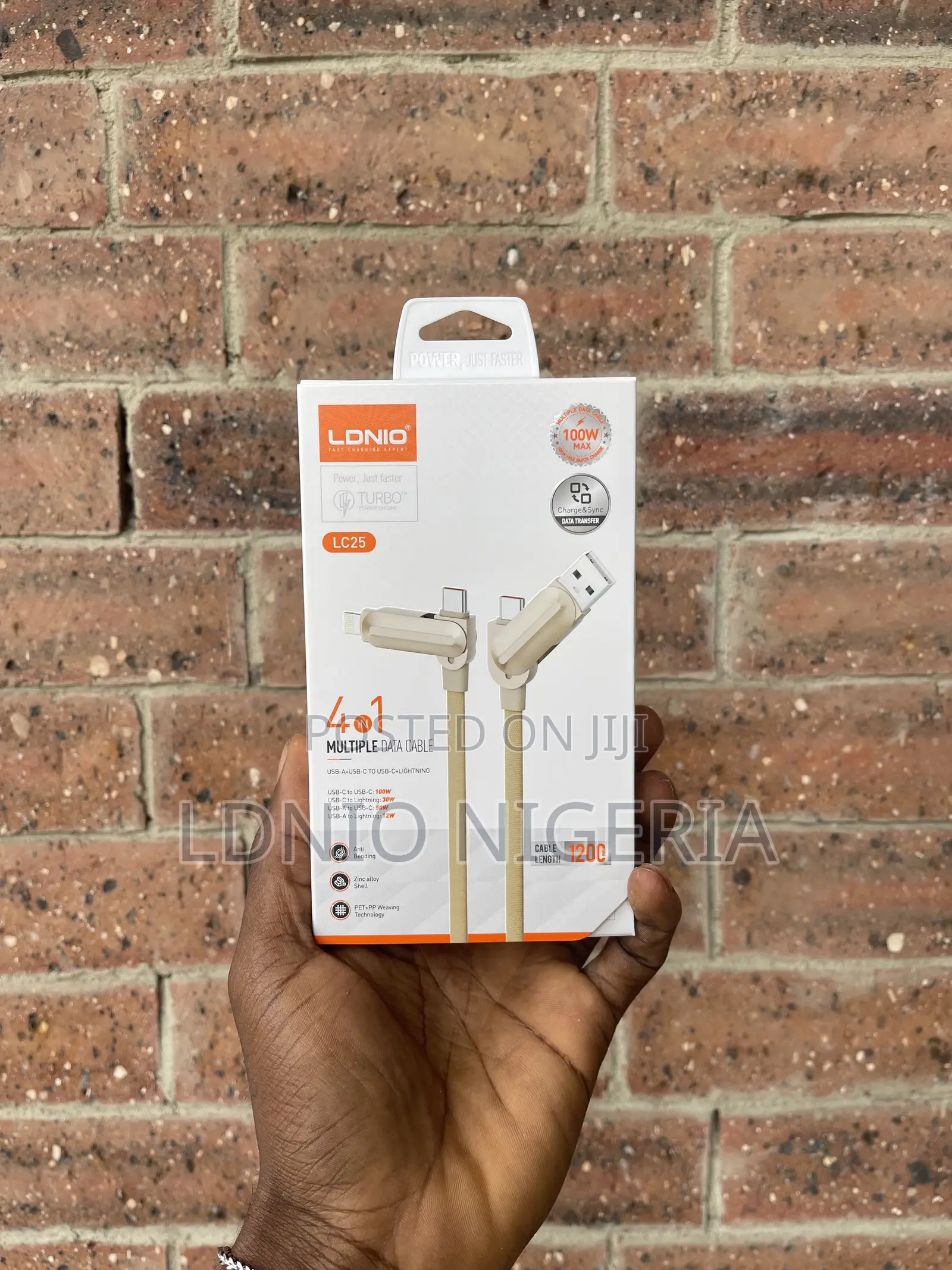 Ldnio Lc25 4 in 1 100w Data Cable