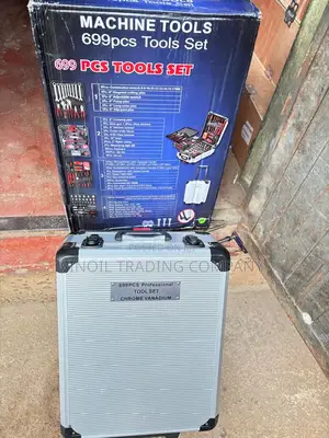Complete Toolbox Set With Tools