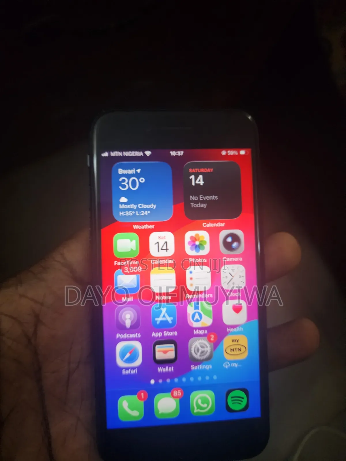 Apple iPhone SE (2022) 64 GB Black
