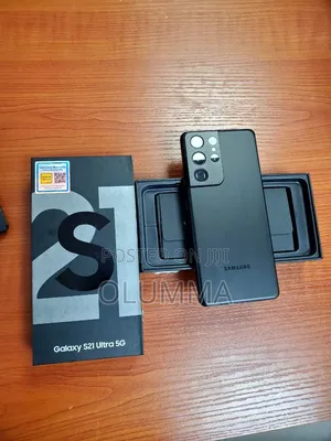 New Samsung Galaxy S21 Ultra 5G 256 GB Black