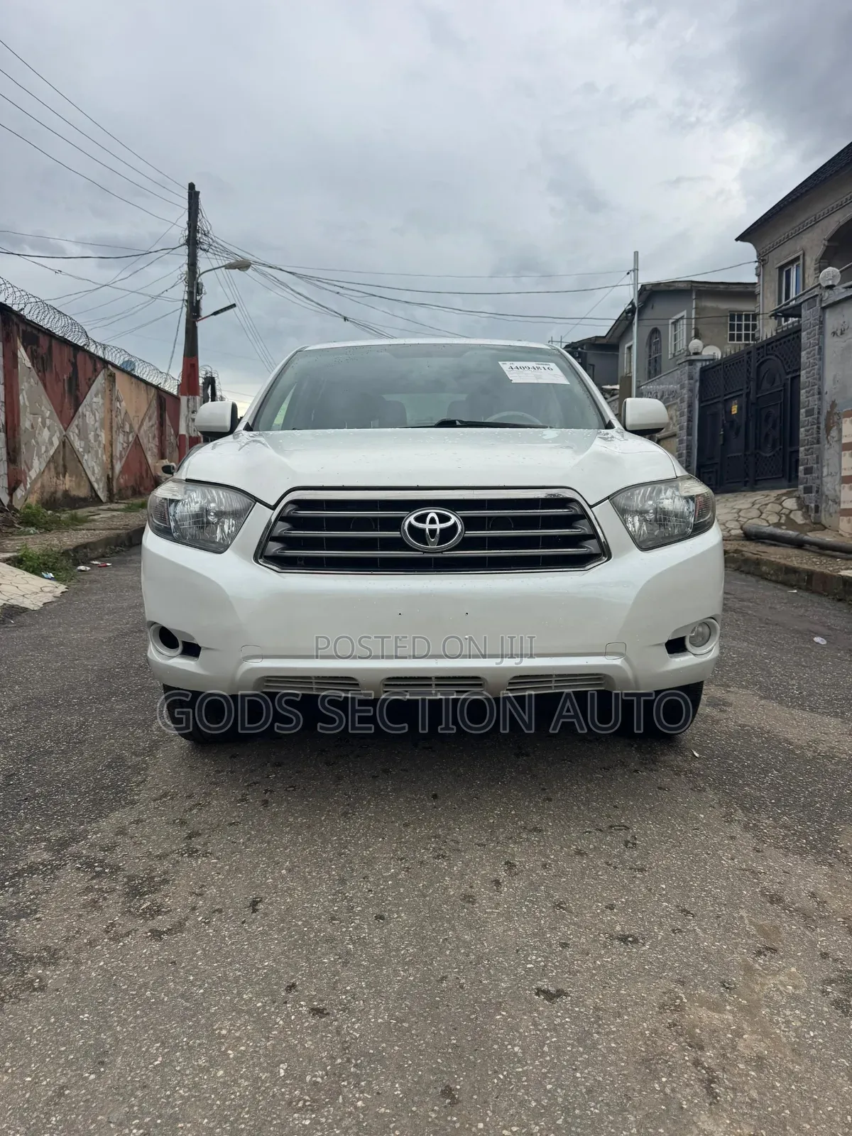 Toyota Highlander Base 2010 White