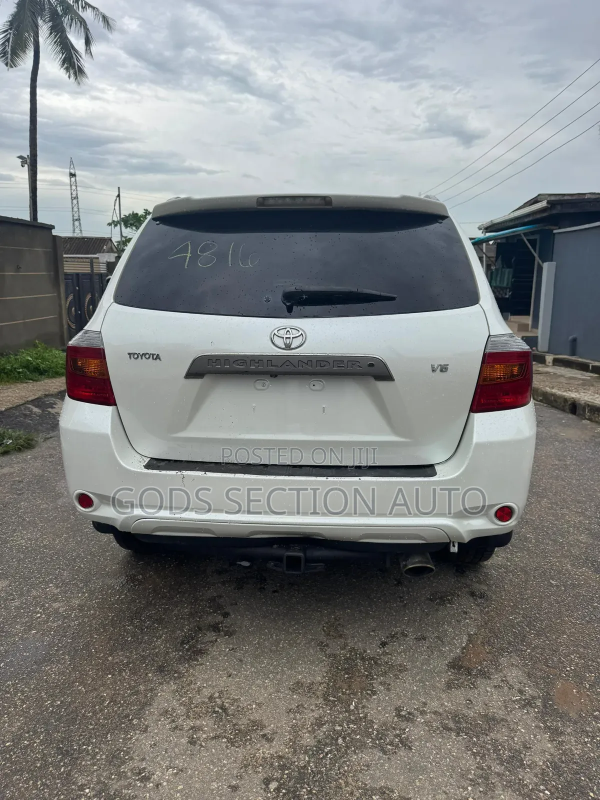 Toyota Highlander Base 2010 White