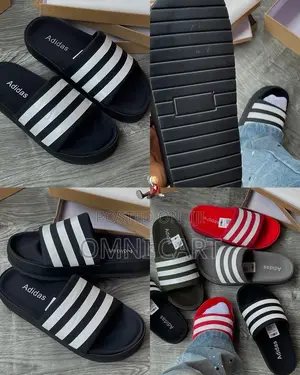 Unisex Three-Stripe Gucci Slides Comfortable Non-Slip Slip-on Sandals