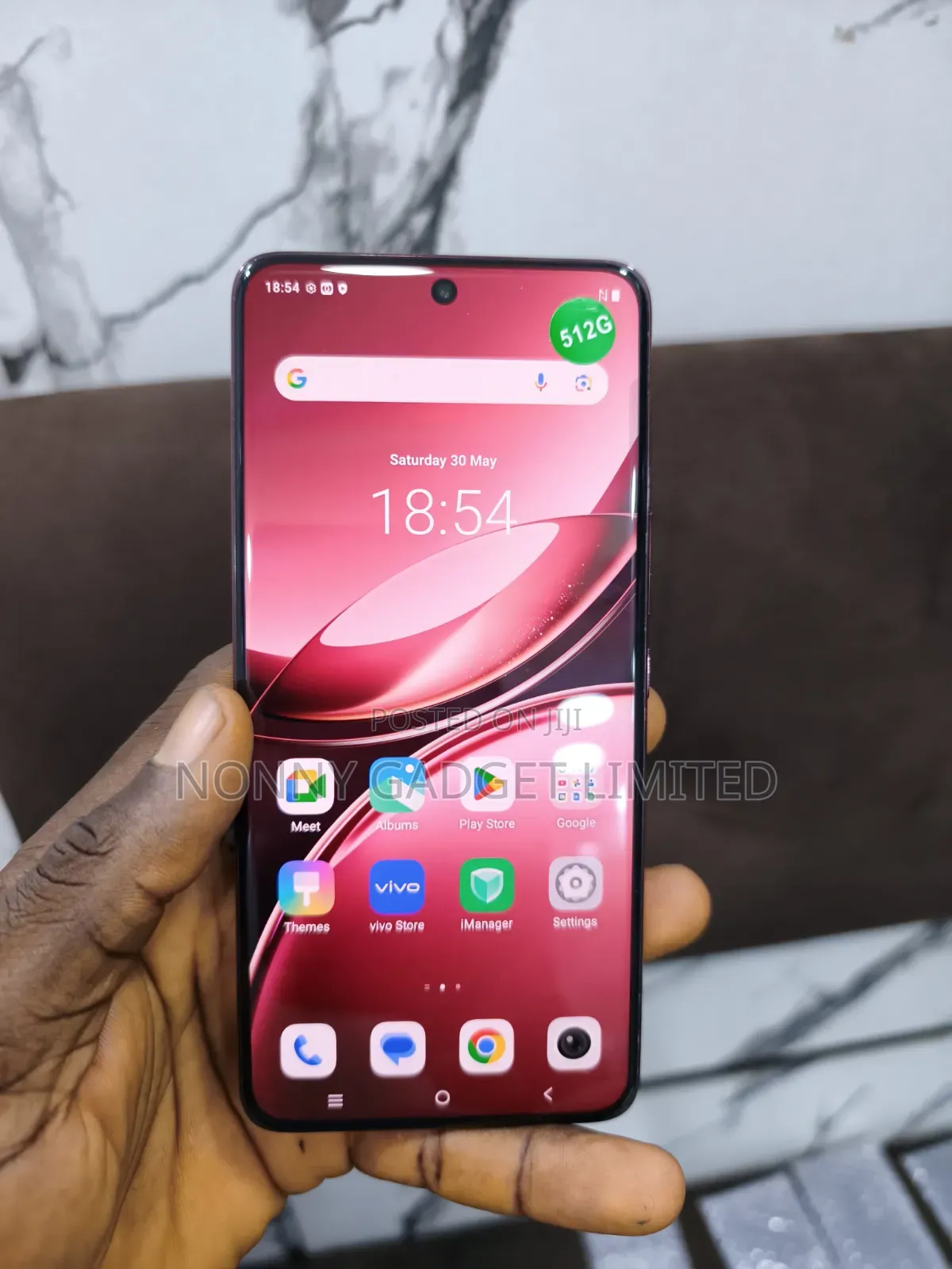 Vivo V50 512 GB Red