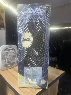 Ava 18" Rechargeable Solar Wall Fan