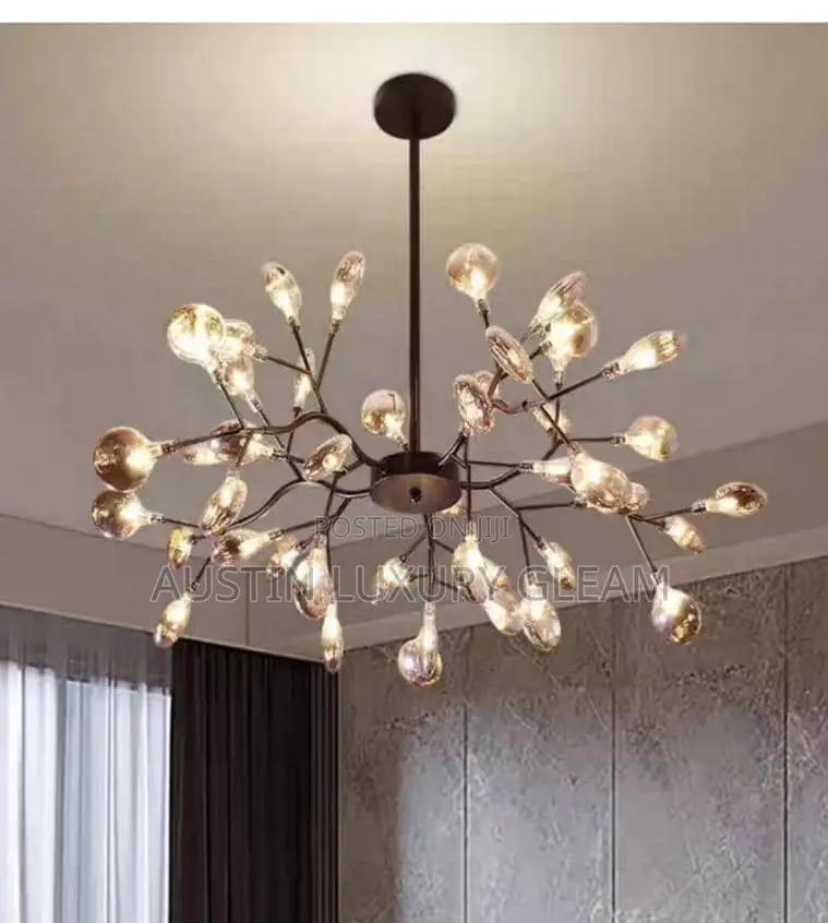 Black Hands Chandelier – Modern Artistic Lighting
