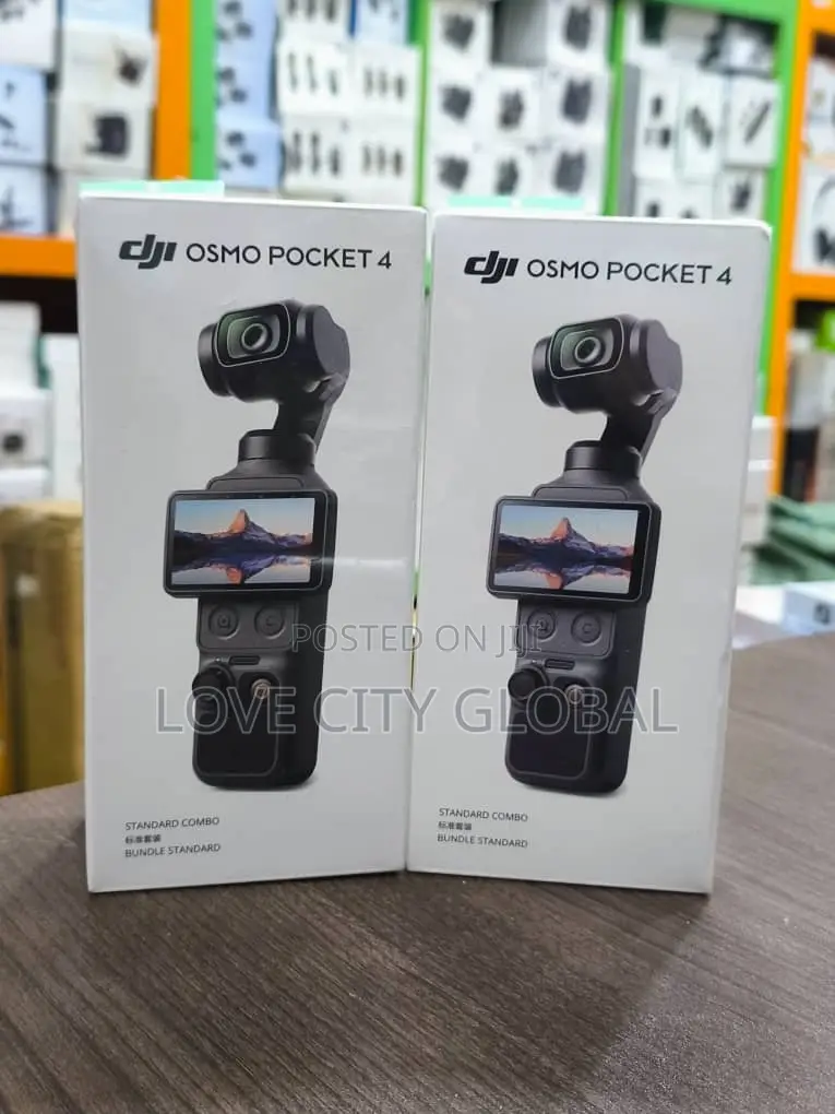 Dji Osmo Pocket 4 Action Camera Standard Version 3-Axis Stabilization