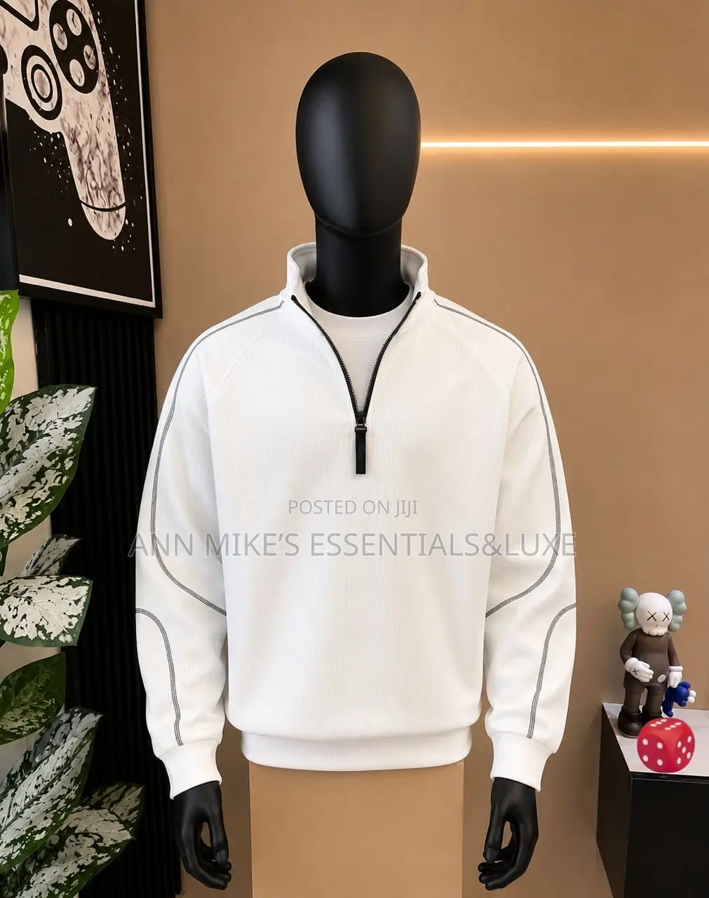 Half Quality Half Zip Long Sleeve