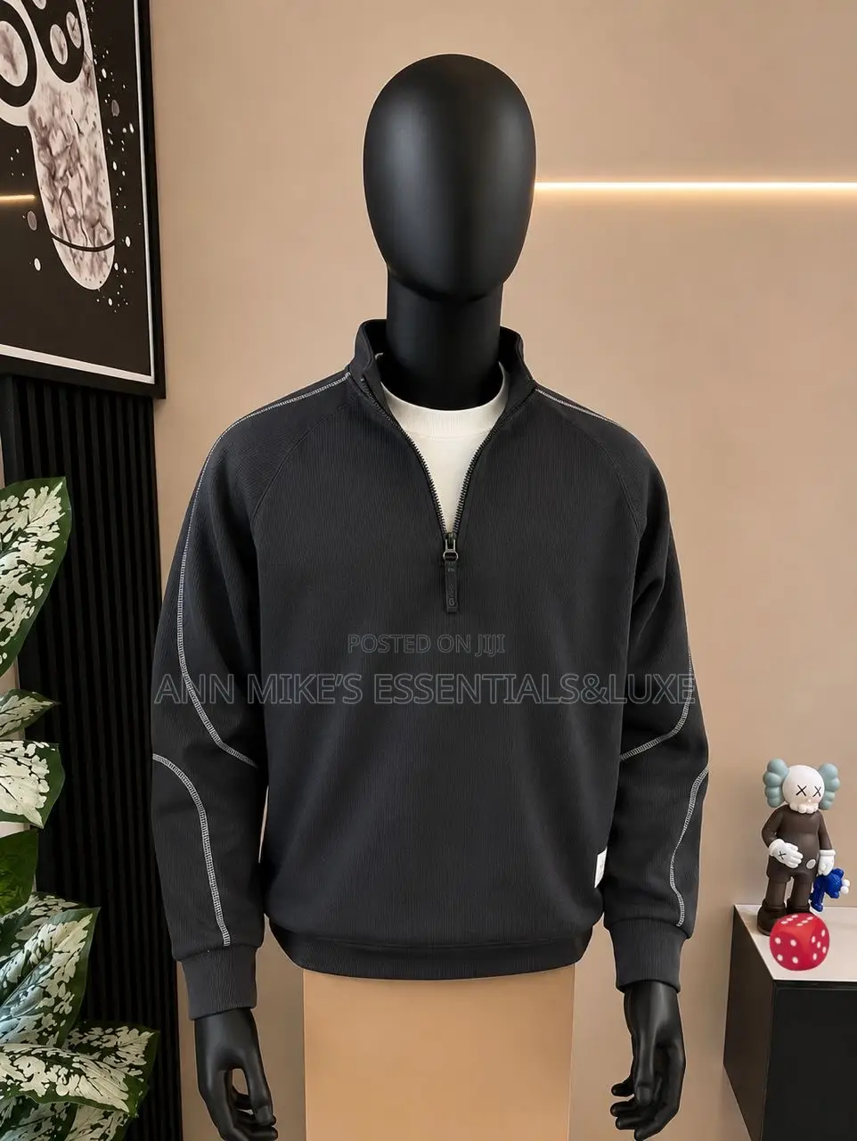 Half Quality Half Zip Long Sleeve