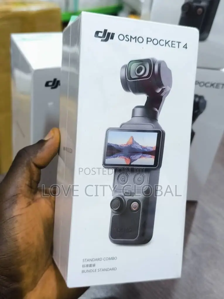 Dji Osmo Pocket 4 Action Camera Standard Version 3-Axis Stabilization
