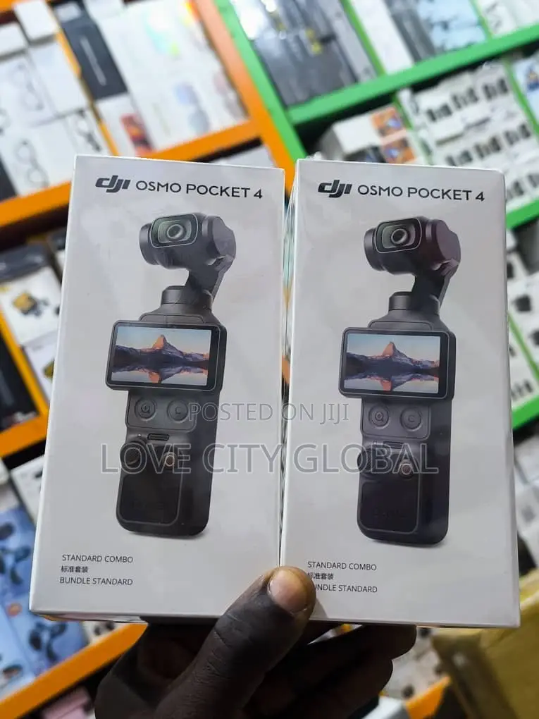 Dji Osmo Pocket 4 Action Camera Standard Version 3-Axis Stabilization