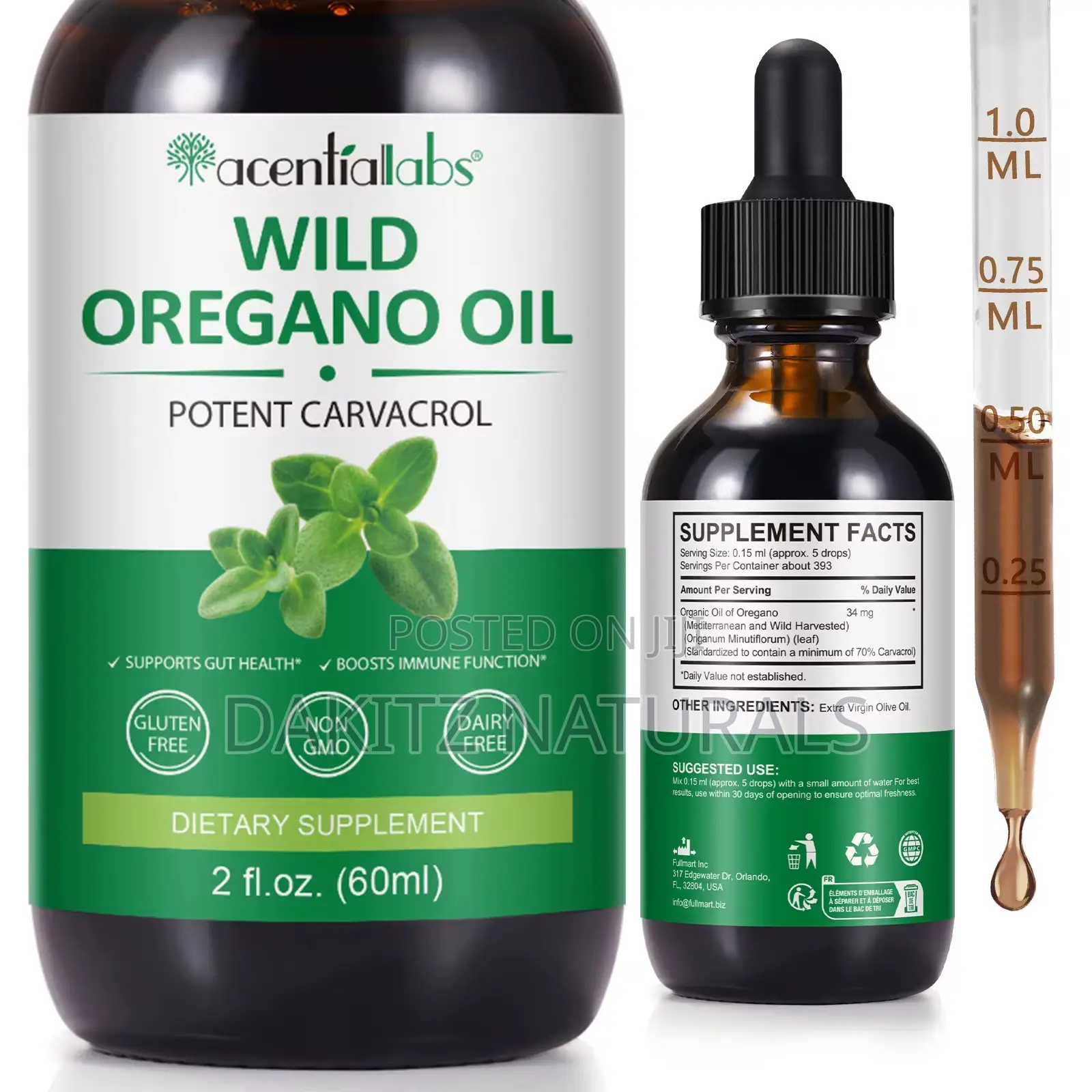 Wild Oregano Oil - Potent Carvacrol