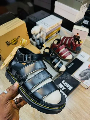 Dr. Martens Men’S Leather Sandals – Durable Fashionable