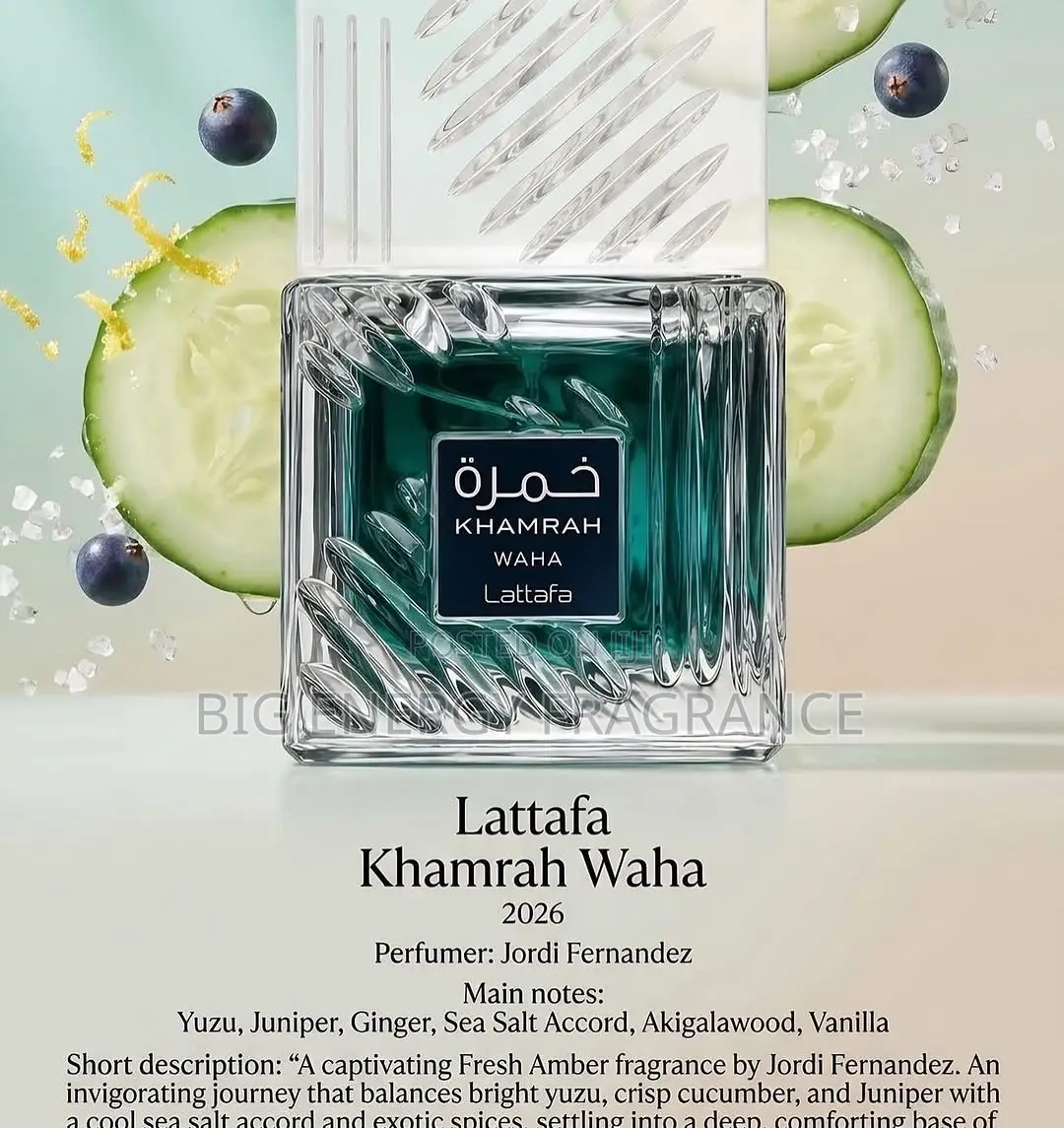 Lattafa Khamrah Waha Perfume 100ml Original