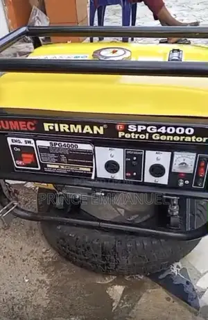 Sumec Firman(Spg4000)3.5kva Grnerator/ Pure Coper