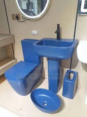 Blue Water Closet  