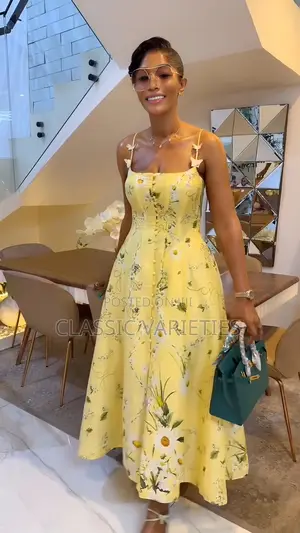 Luxury Flora Dress.
