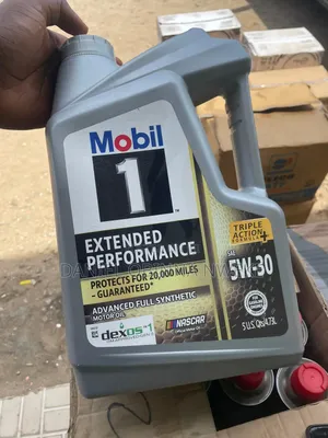 Original High Performance Mobil 1 5w30 Engine Oil. Fully Synthetic.