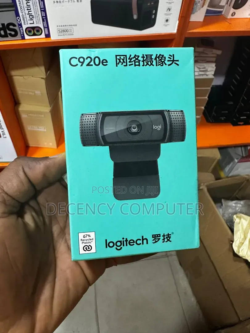 Logitech C920e Business Webcam.