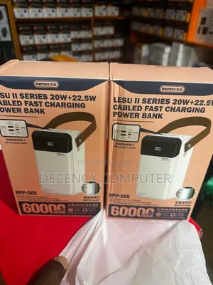 Remax RPP-565 Lesu Ii Series 60000mah Power Bank.