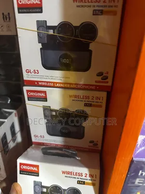 Gl-S3 Wireless Lavalier Microphone 2-in-1 Set