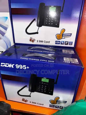 DDK 995+ GSM Fixed Wireless Dual Sins Landline Phones