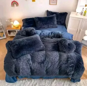 Fur Duvet Set