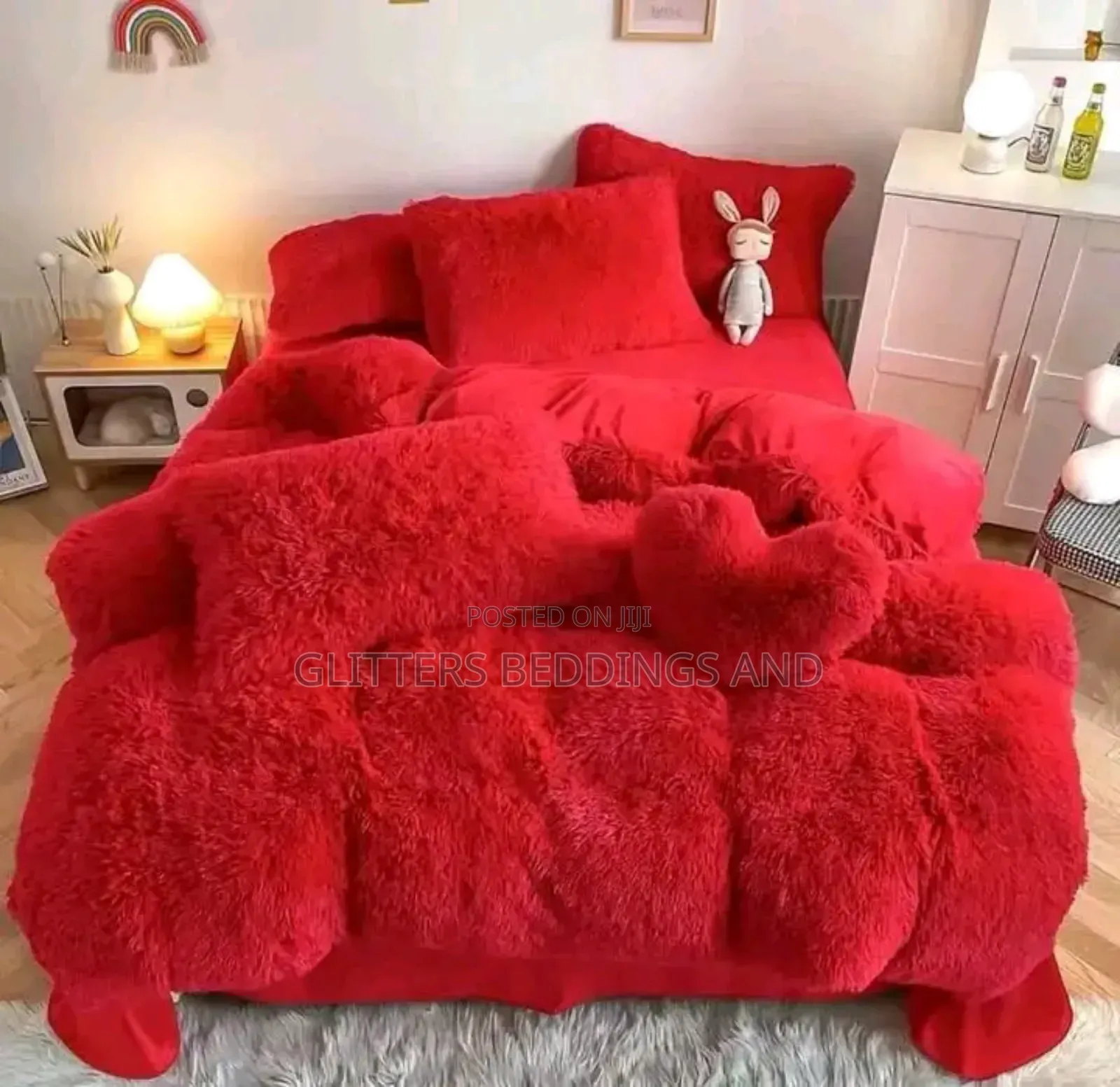 Fur Duvet Set