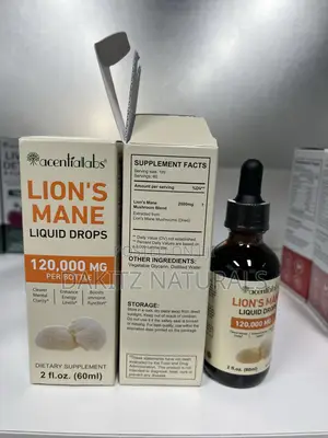 Lions Mane Liquid Drop 120,000mg