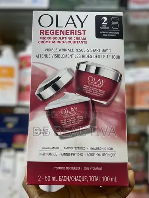 Olay Regenerist Micro-Sculpting Cream (2-Pack, 50ml Each)