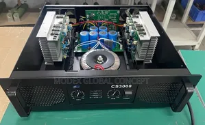 Professional Power Amplifier Designed for Stage and Sound System Use.