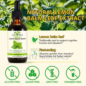 Organic Lemon Balm Drop