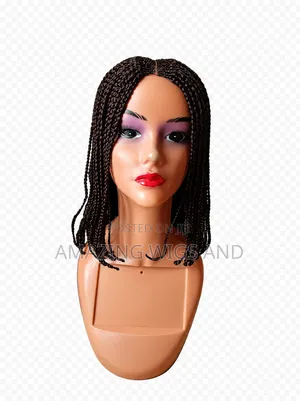 Short Braided Wig