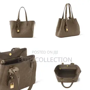 Luxury Louis Vuitton All in One Pm Bag Color: Nude, Black Fully Boxed