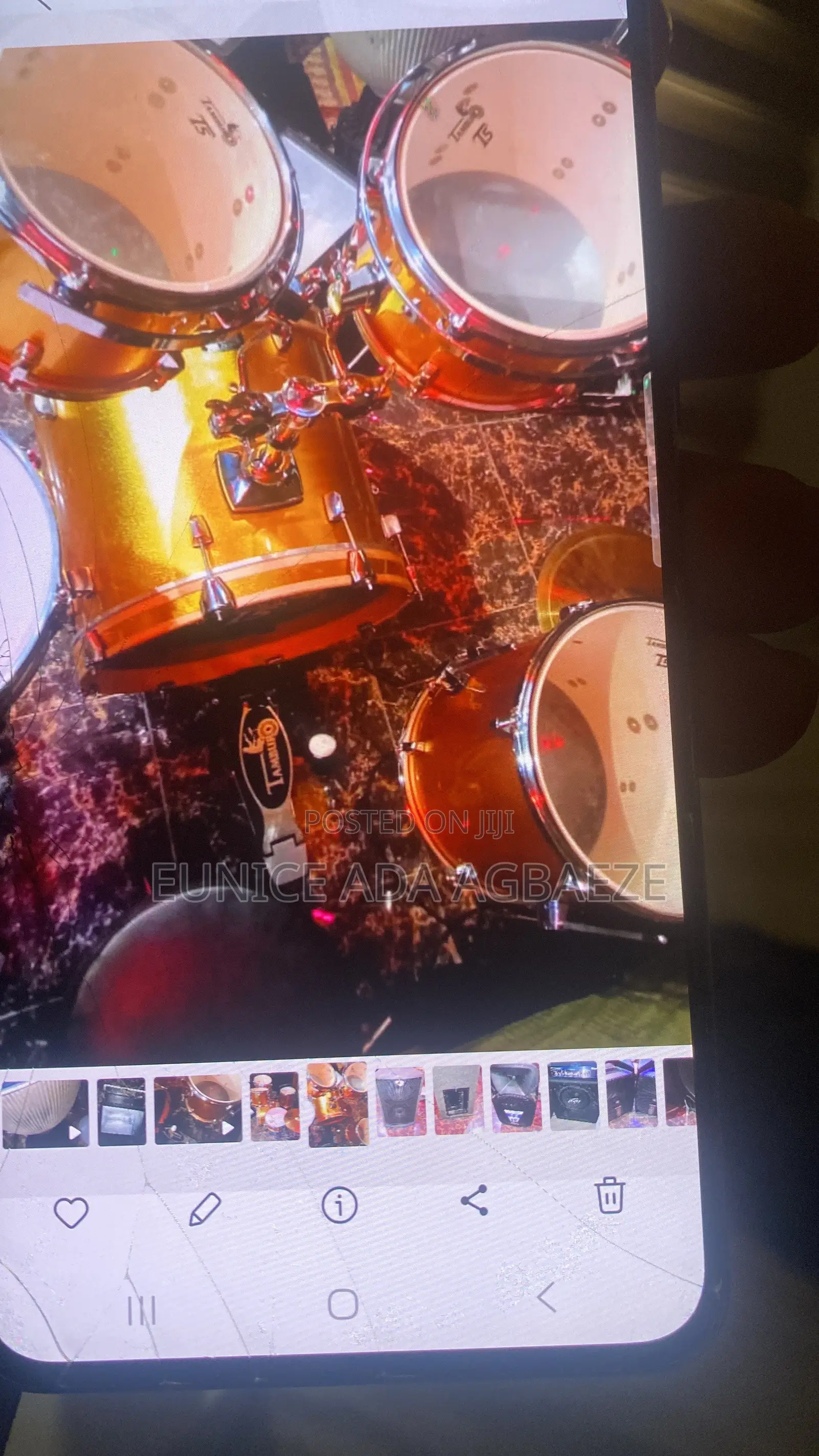 Drum Set Music Instrument