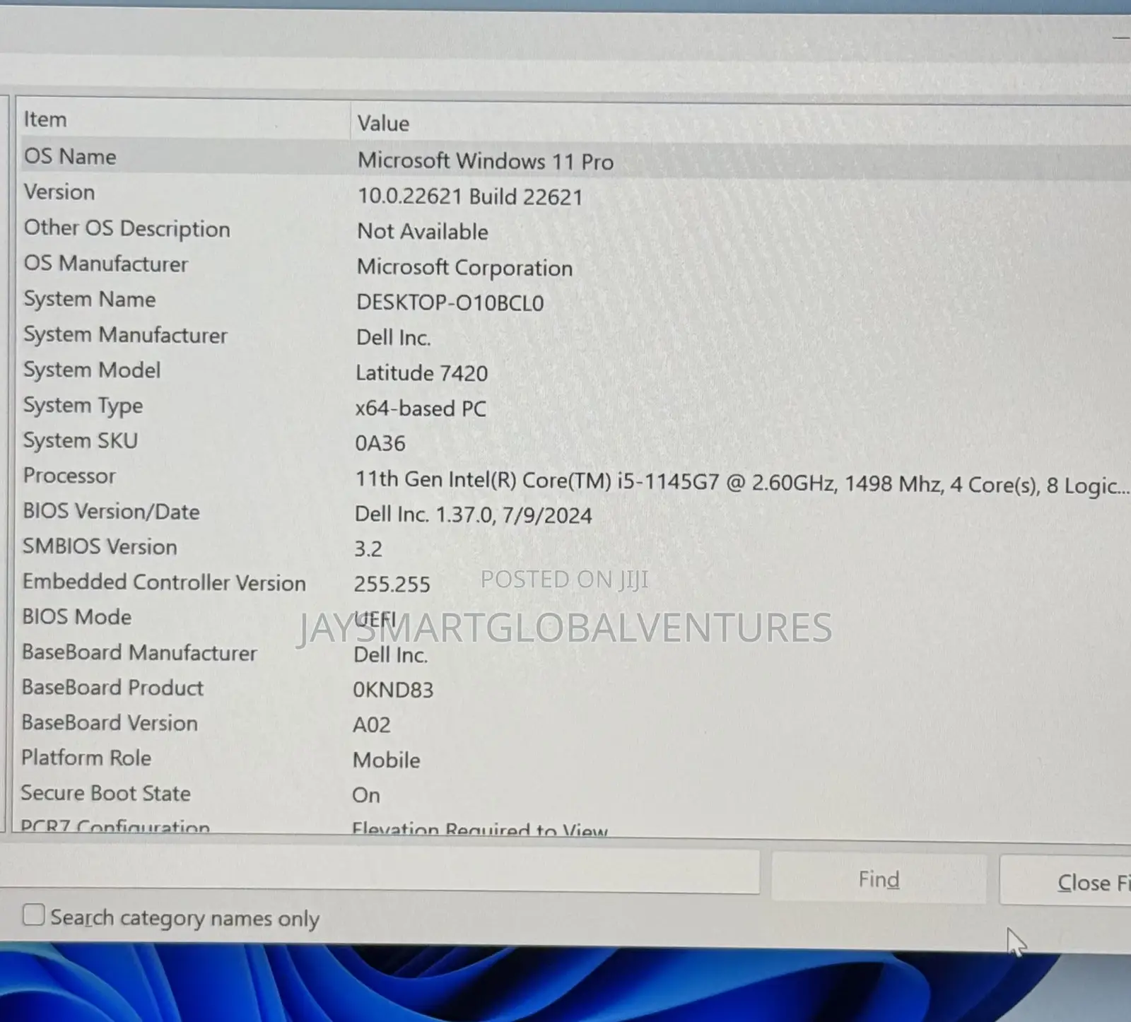 Laptop Dell Latitude 7420 16GB Intel Core i5 SSD 256GB