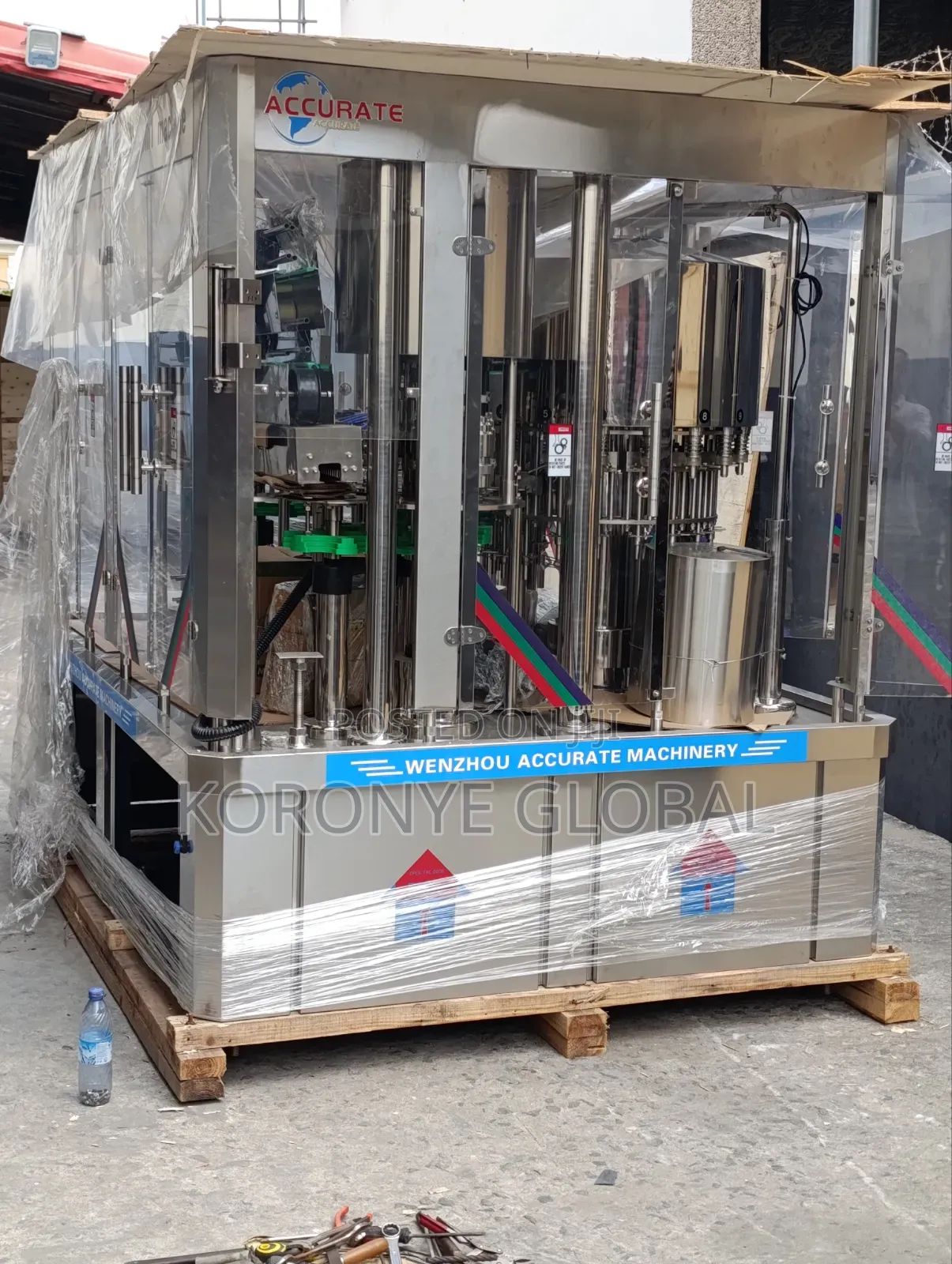 Bottle Monoblock Washing Filling Capping Machine