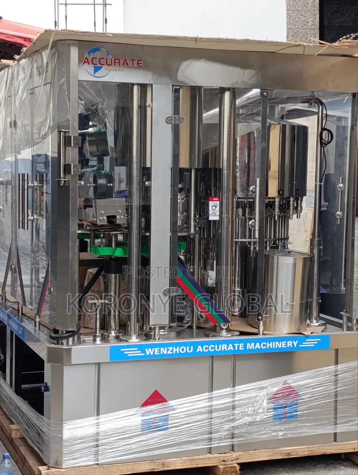 Bottle Monoblock Washing Filling Capping Machine