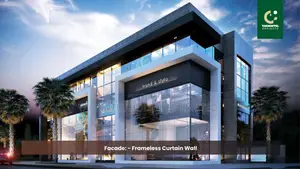 Frameless Curtain Wall