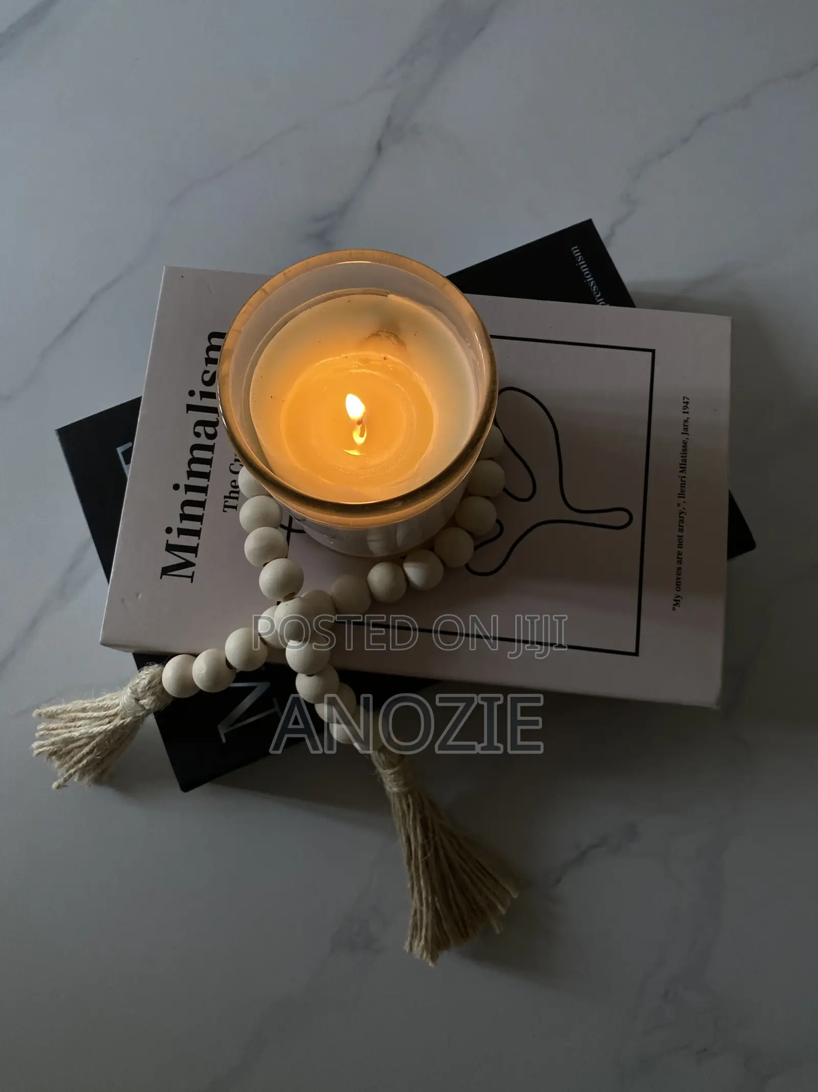 Rustic Wooden Bead Tassel Décor