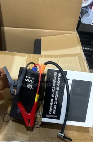 Multifunctional 12v Car Jump Starter and Air Compresso